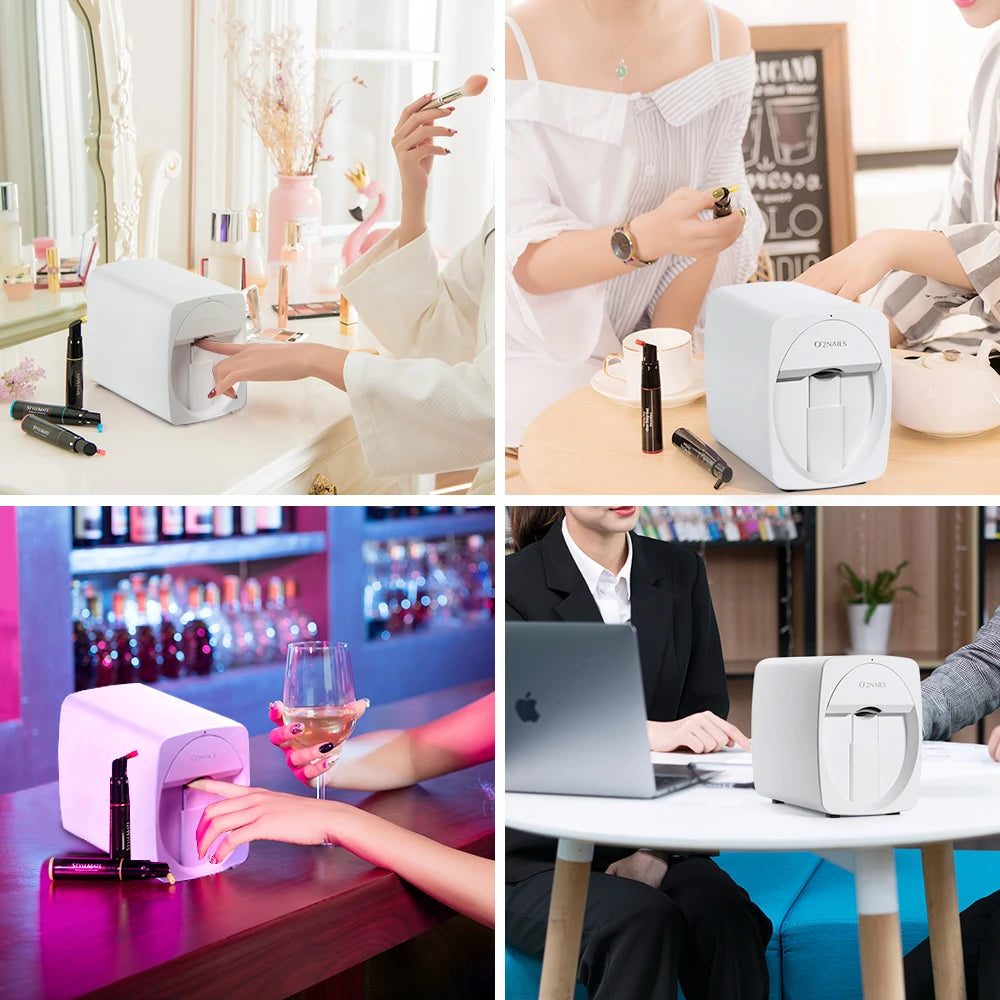 Smart Nail Printer M1 Intelligent Portable Nail Printing Machine for Home Use Out Door Service